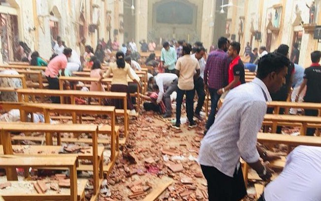 Ataque terrorista no Sri Lanka deixa 290 mortos