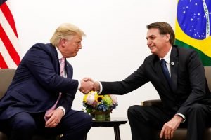 Bolsonaro e Trump conversam sobre situação da Venezuela