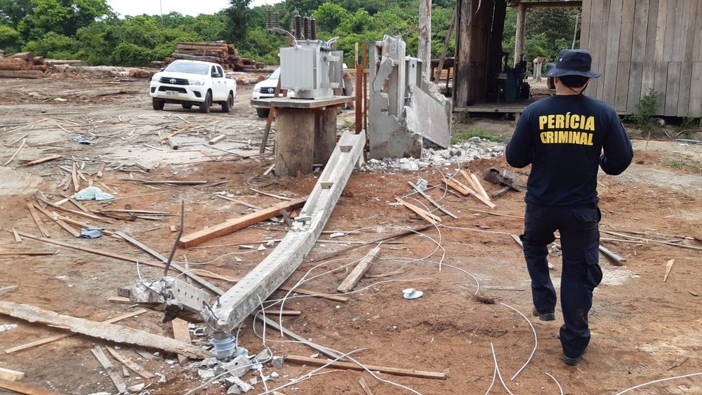 Madeireiras são fechadas pela Polícia por suspeita de furto de energia