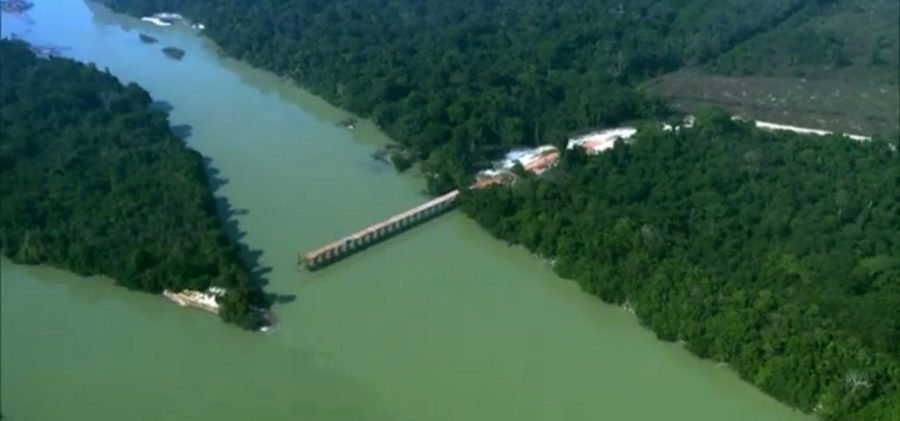 Obras da ponte sobre o rio Jamanxim, sudoeste do Pará, são suspendidas pela Justiça