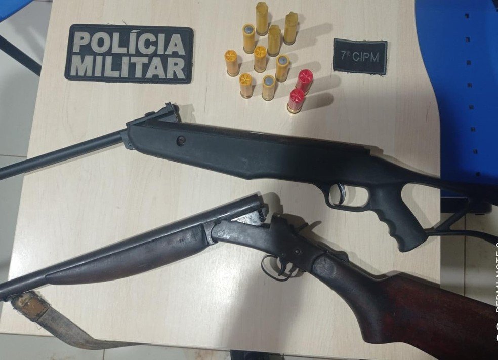 PM de Novo Progresso prende homem por porte ilegal de arma de fogo