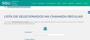 MEC divulga resultado de aprovados no SISU