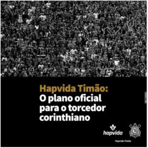 Hapvida e Corinthians lançam plataforma de planos para torcedores