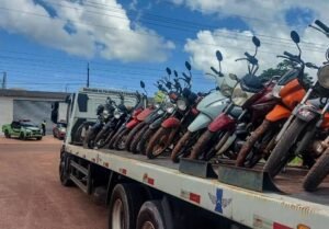 Operação do Detran apreende 150 motos irregulares durante fiscalização em Belém, Abaetetuba, Tucuruí, Itaituba e Parauapebas