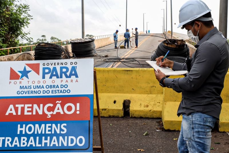 Setran continua com obras aceleradas na reparação da ponte de Outeiro