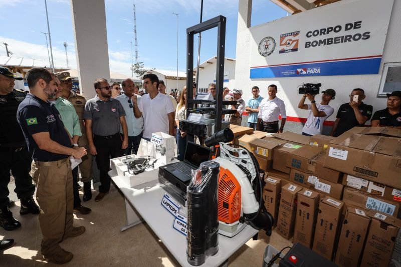 Helder inaugura primeira Unidade Integrada de Segurança Pública em Marabá