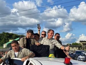 Bolsonaro chega a Belém para participar de evento religioso