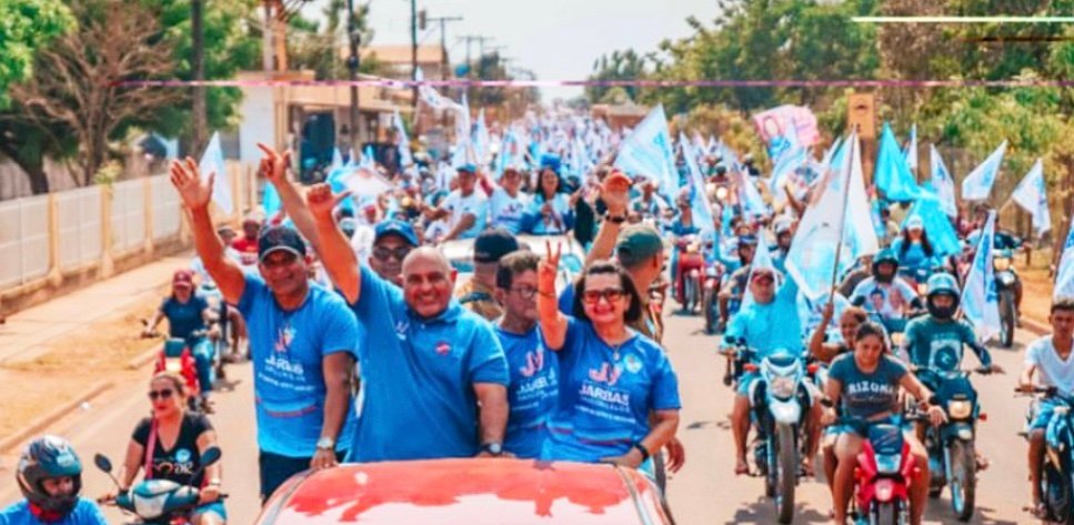 Baixo Amazonas: Jarbas Vasconcelos realiza maior carreata da história política de Monte Alegre