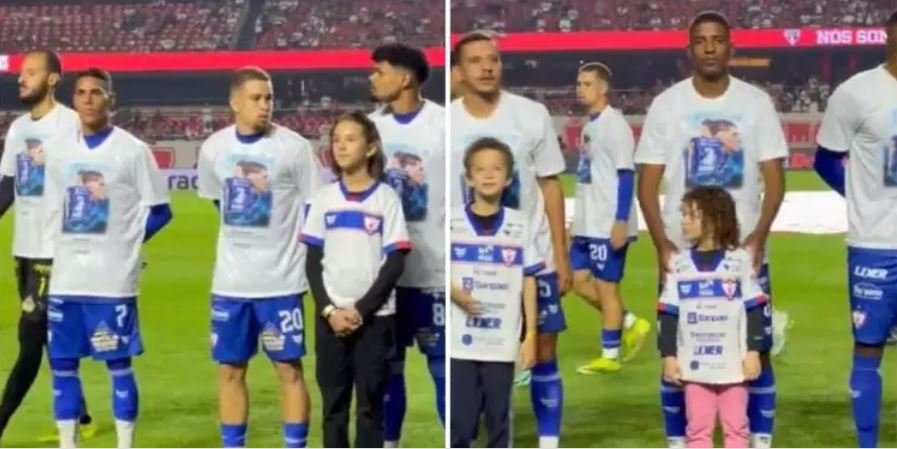 Águia de Marabá faz homenagem a jogador que morreu antes de jogo em Parauapebas